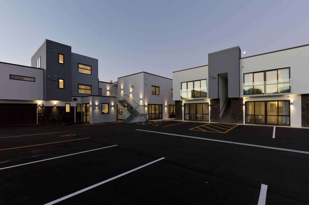 2 On Whiteleigh And 239 On Lincoln Motel Christchurch Exteriér fotografie 3D rendering of a residential complex