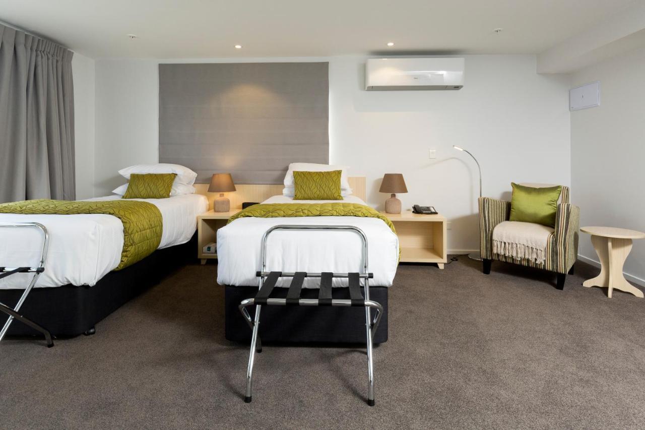 2 On Whiteleigh And 239 On Lincoln Motel Christchurch Pokoj fotografie A typical hotel room